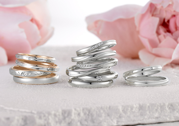 【結婚指輪ペア10万9千円～】セミセルフ接客プランで婚約指輪・結婚指輪が15％OFF