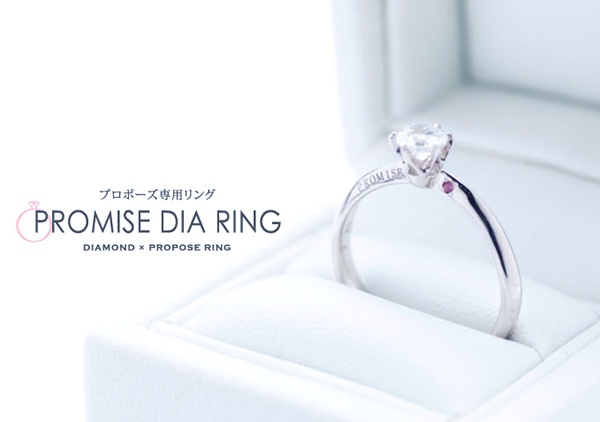 【最短翌日可能】プロポーズ専用プロミスダイヤリング